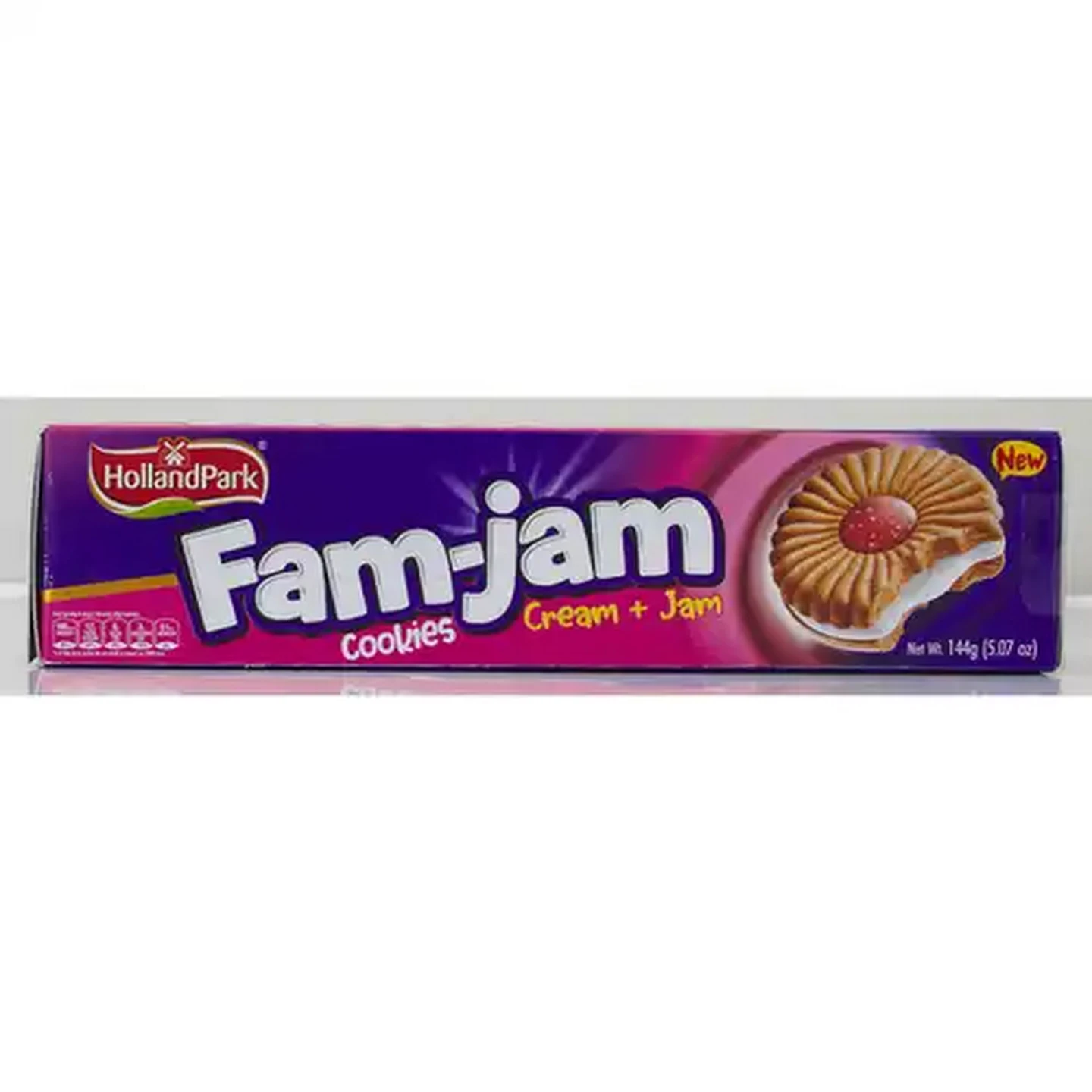 Image of HollandPark Fam-jam Cream & Jam Cookies 144g