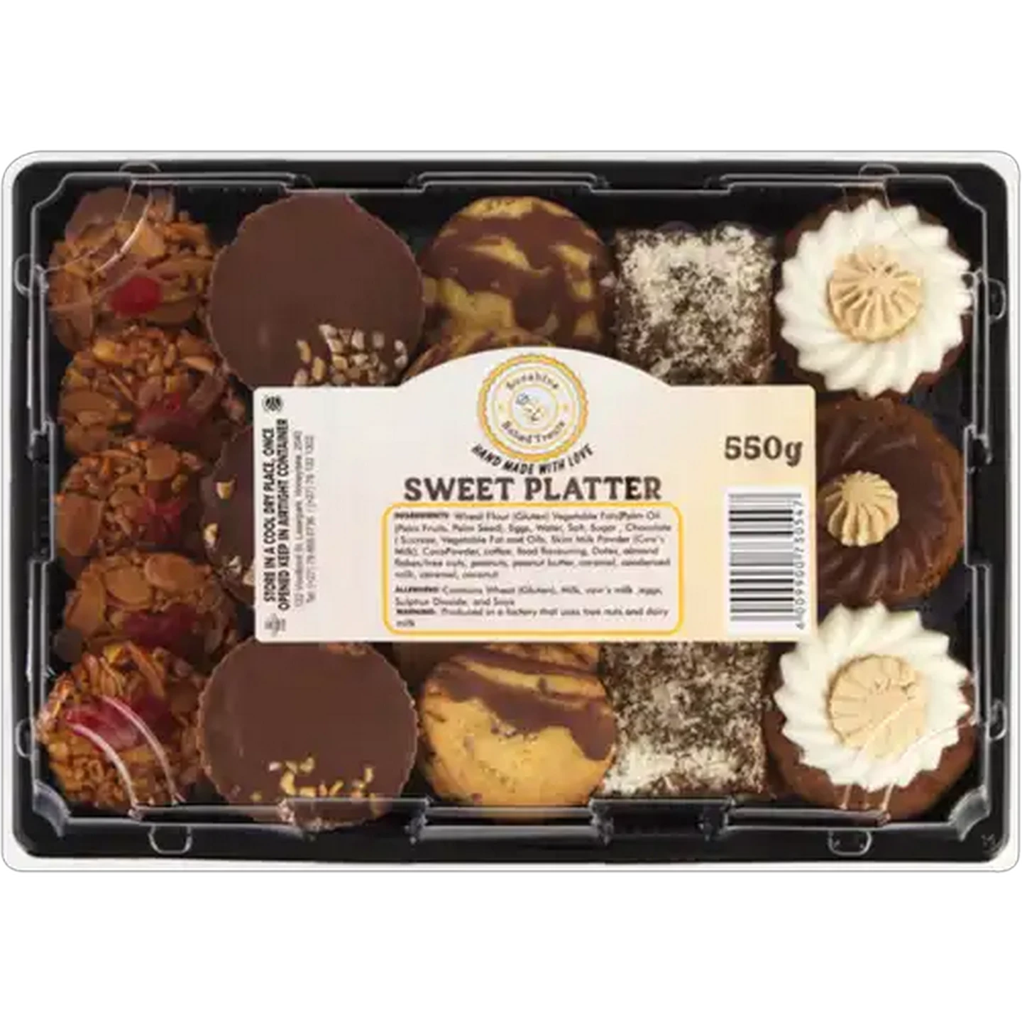 Image of Sunshine Baked Treats Sweet Platter 550g