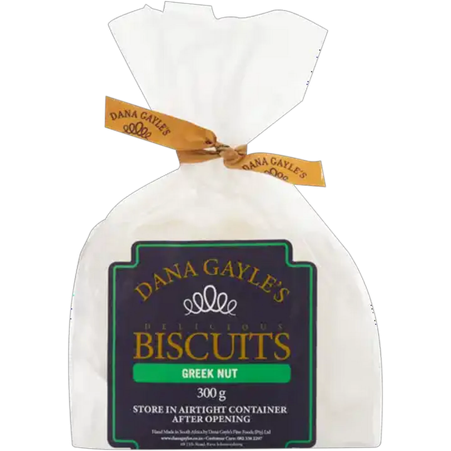 Image of Dana Gayle's Greek Nut Biscuits 300g