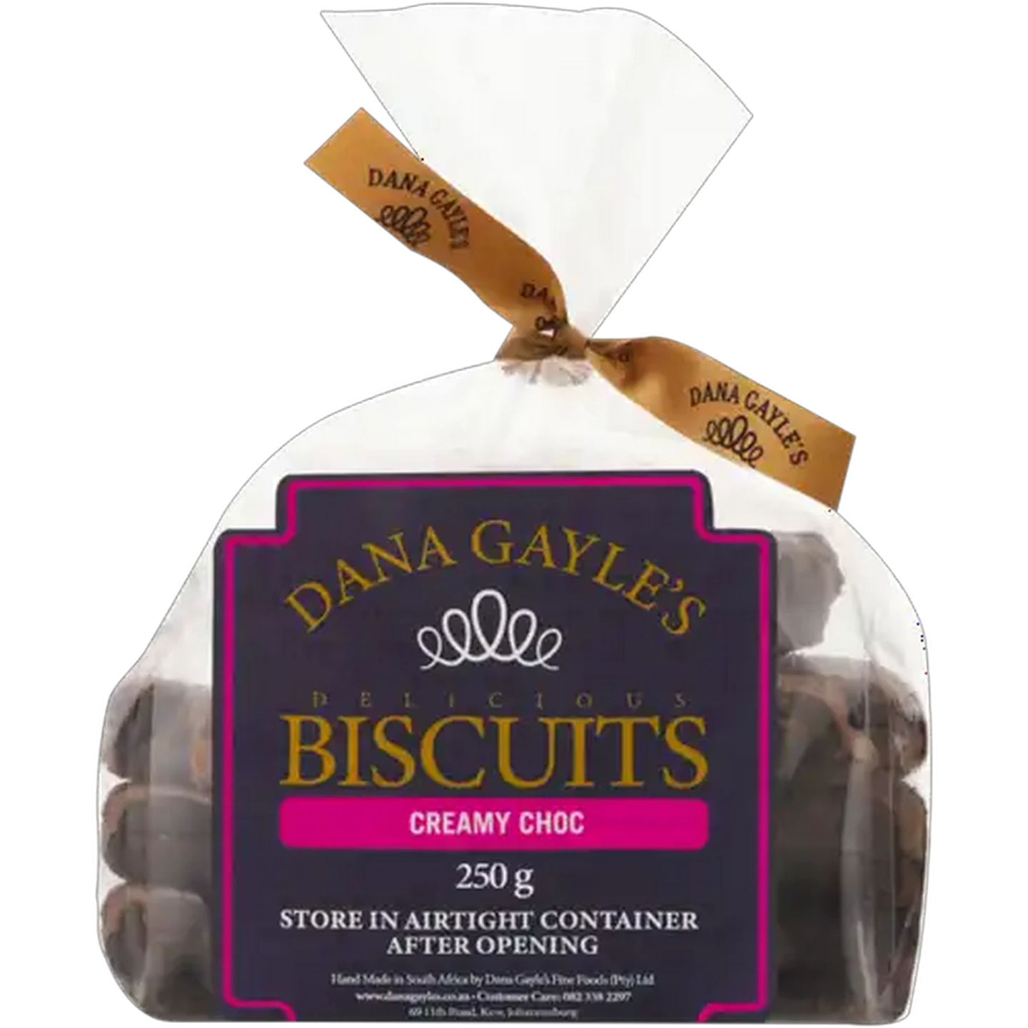 Image of Dana Gayle's Creamy Choc Biscuits 250g