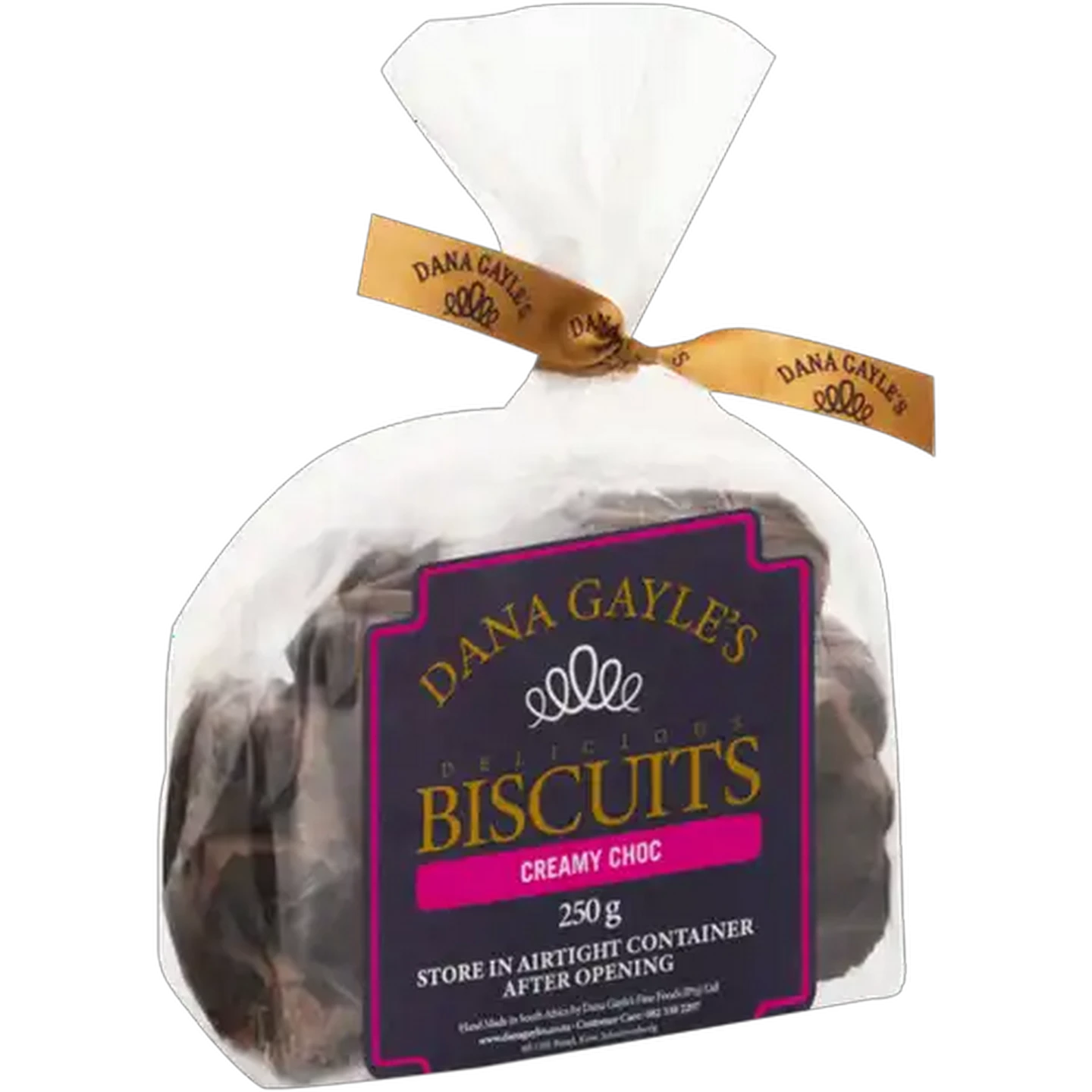 Image of Dana Gayle's Creamy Choc Biscuits 250g