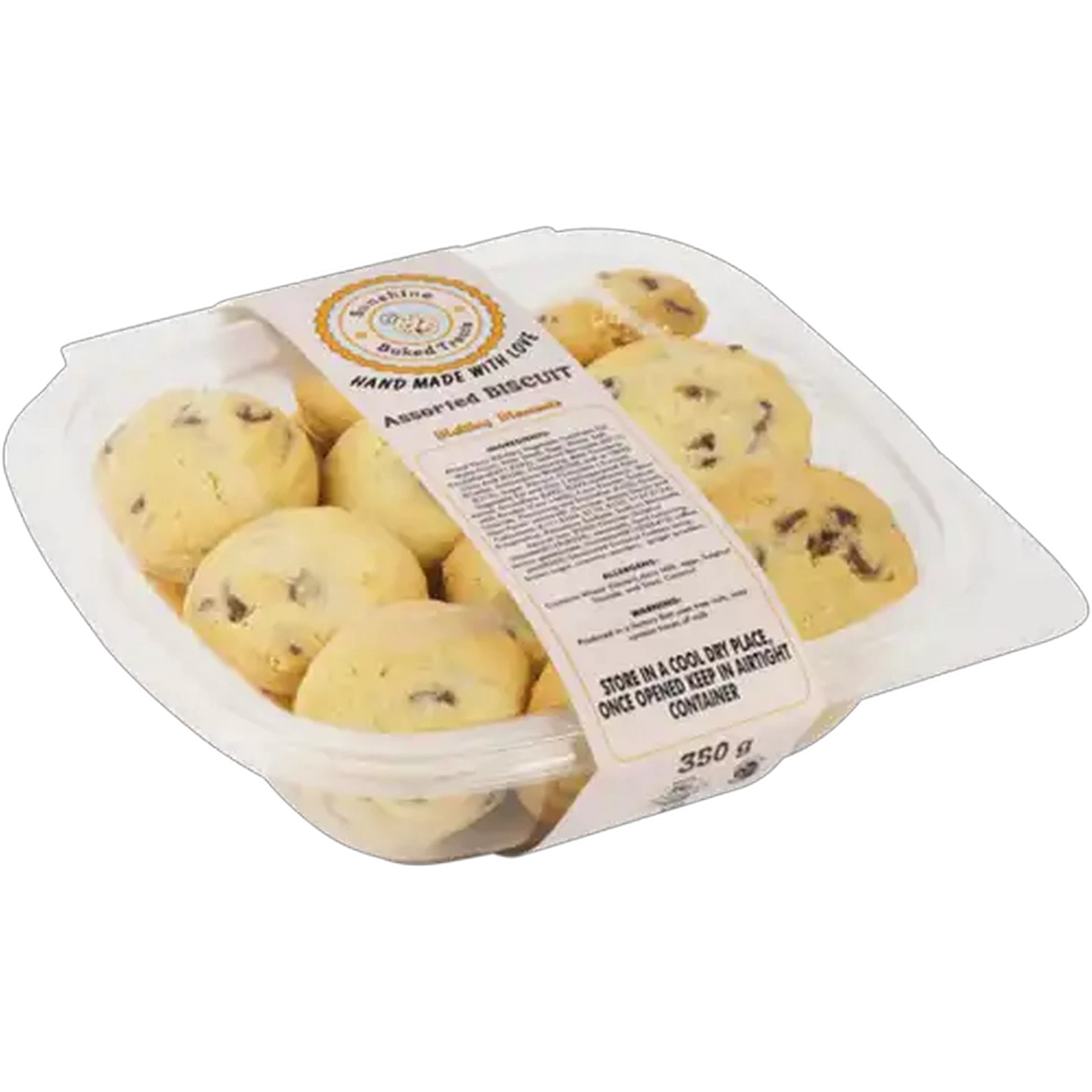 Image of Sunshine Baked Treats Assorted Biscuits 350g (Flavour May Vary)