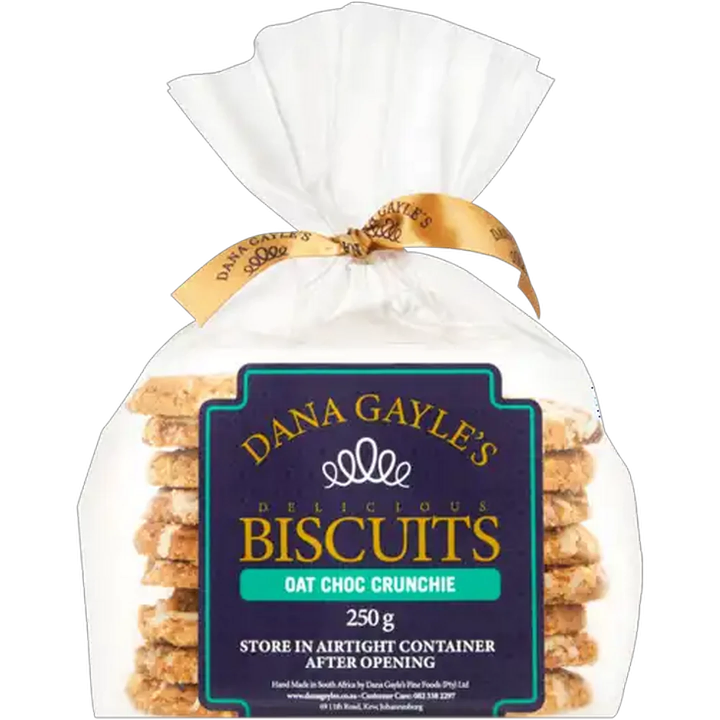Image of Dana Gayle's Oat Choc Crunchie Biscuits 250g