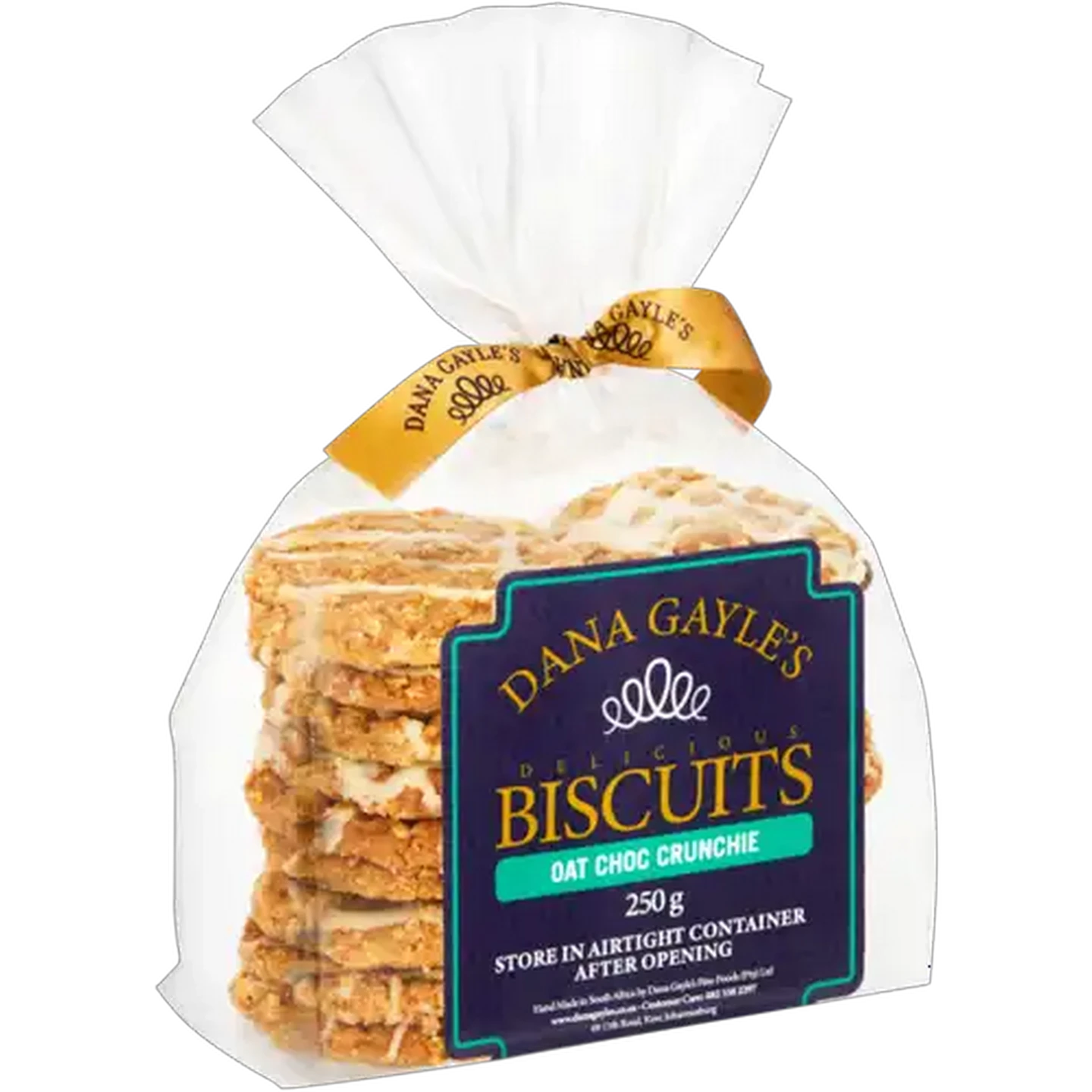 Image of Dana Gayle's Oat Choc Crunchie Biscuits 250g
