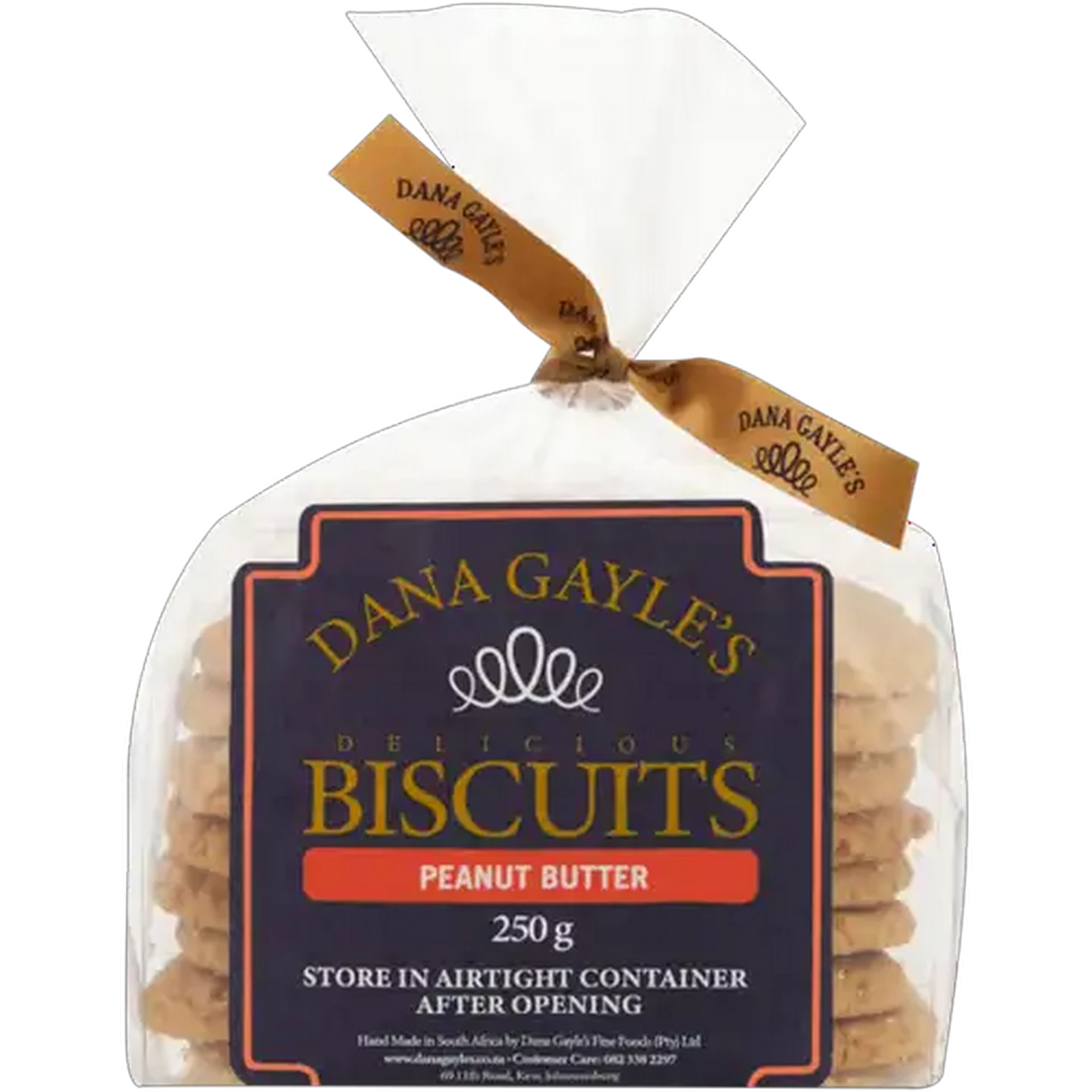 Image of Dana Gayle's Peanut Butter Biscuits 250g