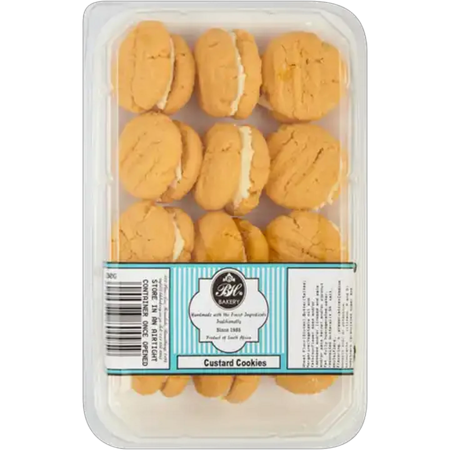 Image of Burkleigh House Bakery Custard Cookies 330g