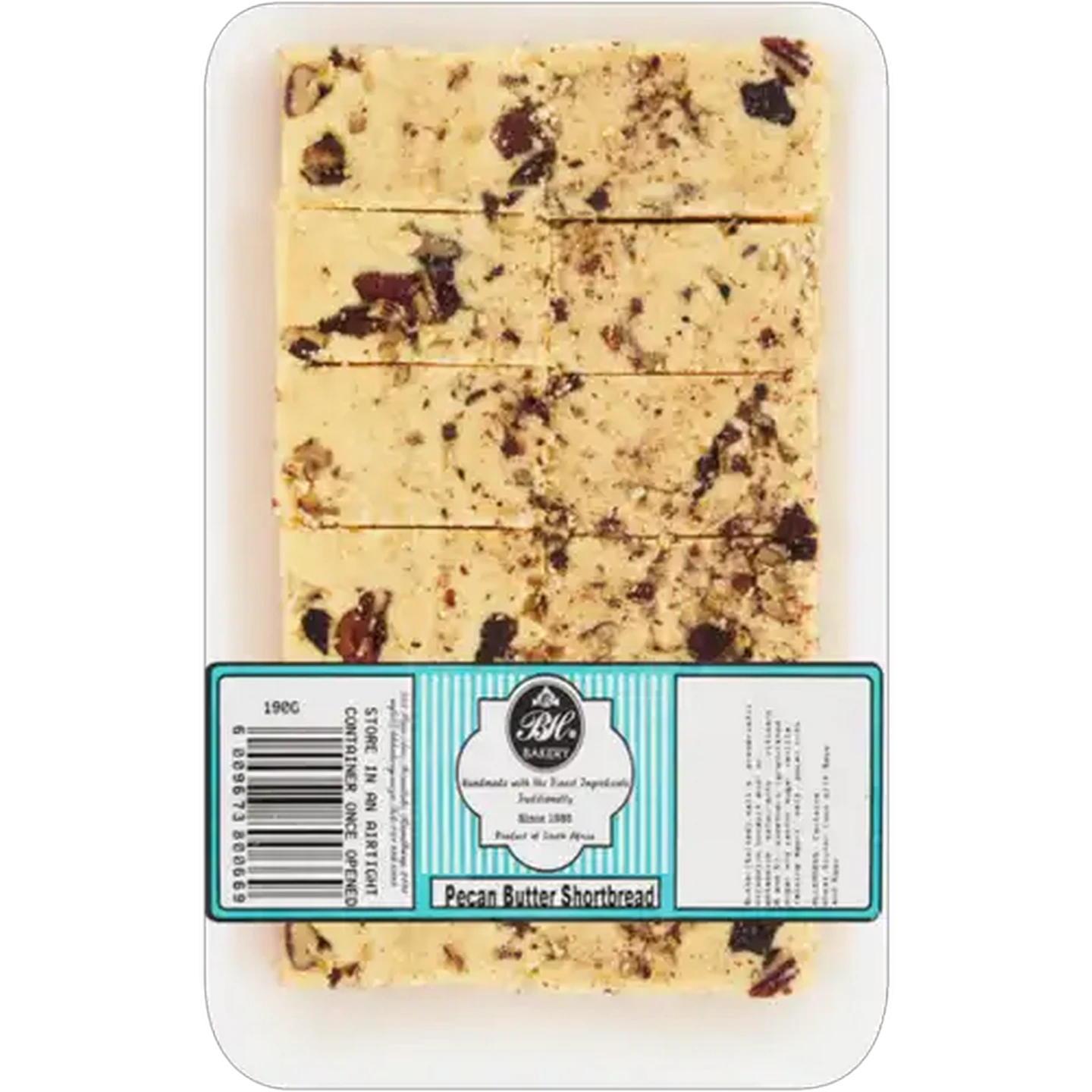 Image of Burkleigh House Bakery Pecan Butter Shortbread Biscuits 190g