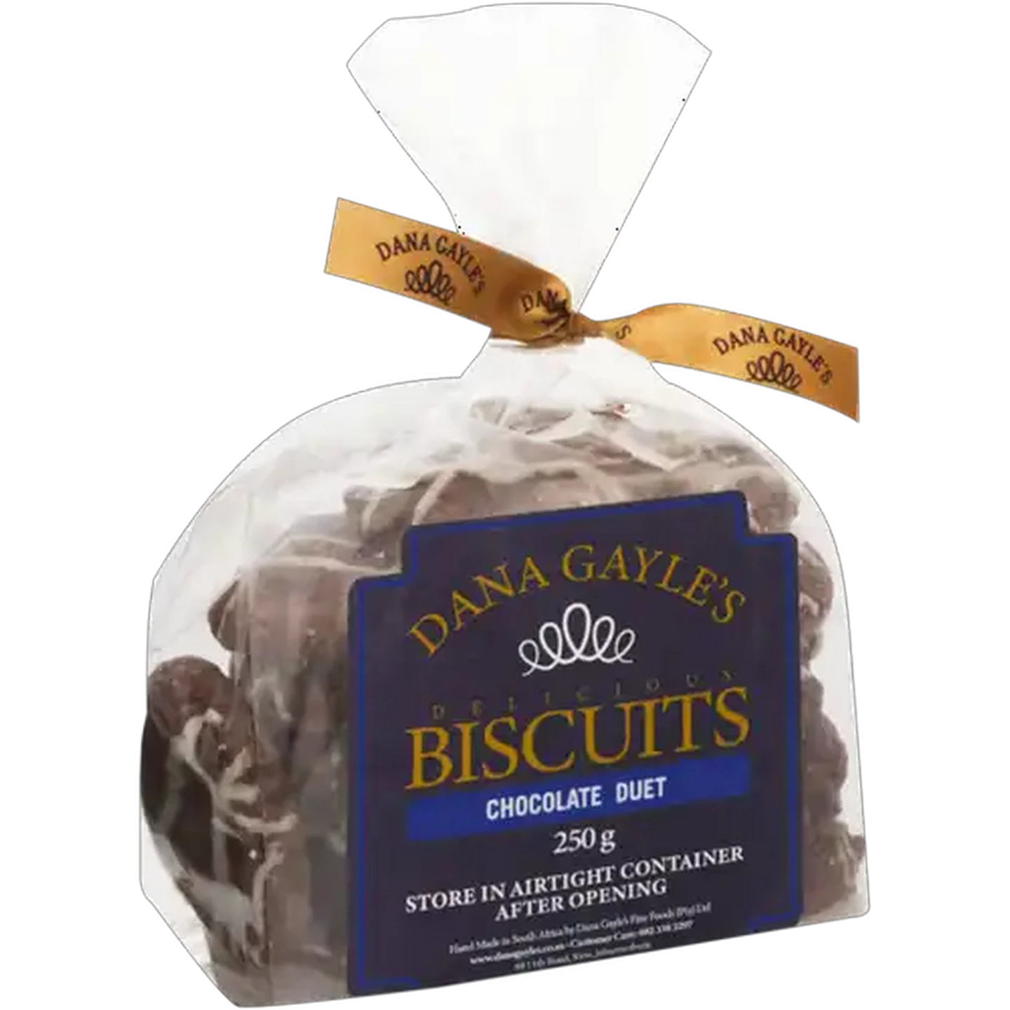 Image of Dana Gayle's Chocolate Duet Biscuits 250g