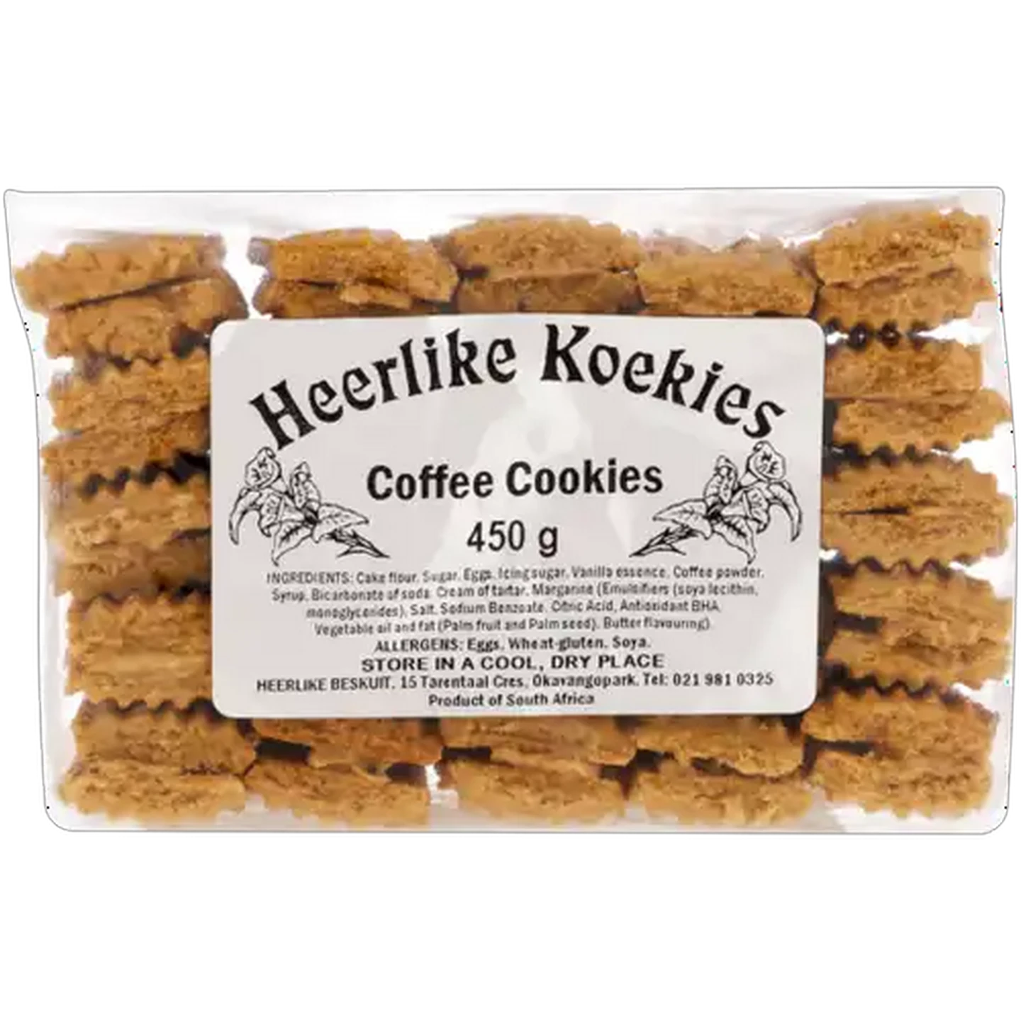 Image of Heerlike Koekies Coffee Cookie 450g