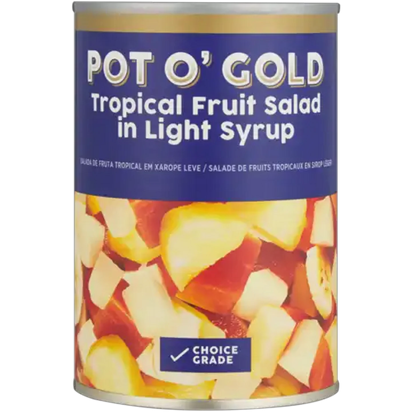 Image of Pot O' Gold Tropical Fruit Salad in Light Syrup 410g