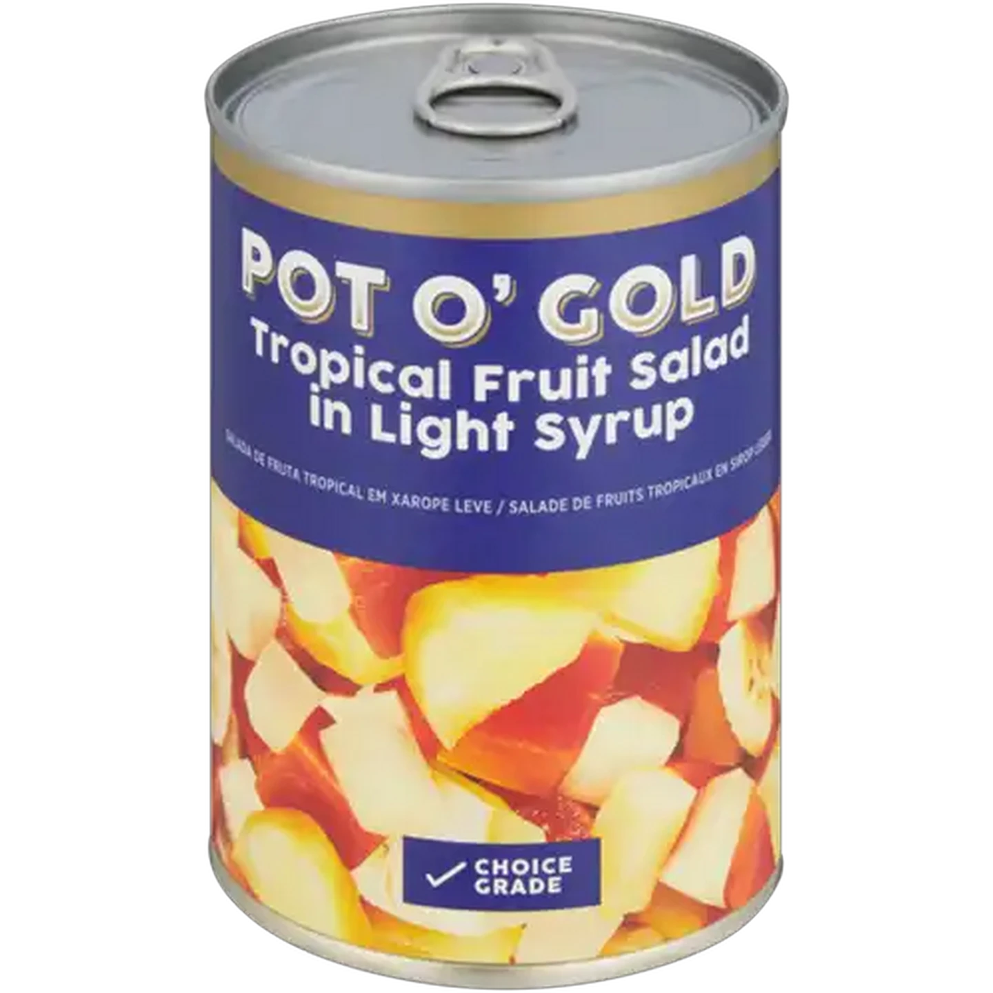 Image of Pot O' Gold Tropical Fruit Salad in Light Syrup 410g