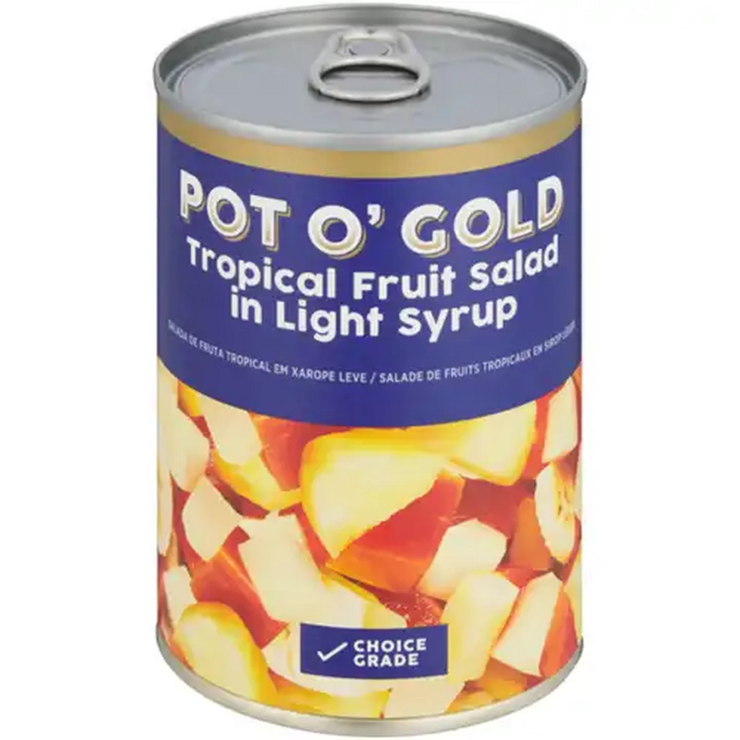 Image of Pot O' Gold Tropical Fruit Salad in Light Syrup 410g