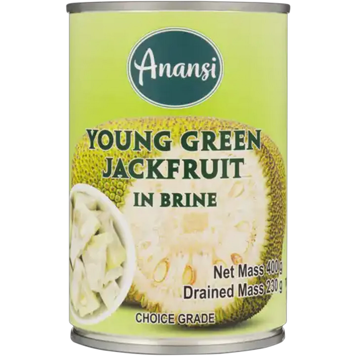 Image of Anansi Young Green Jackfruit in Brine 400g