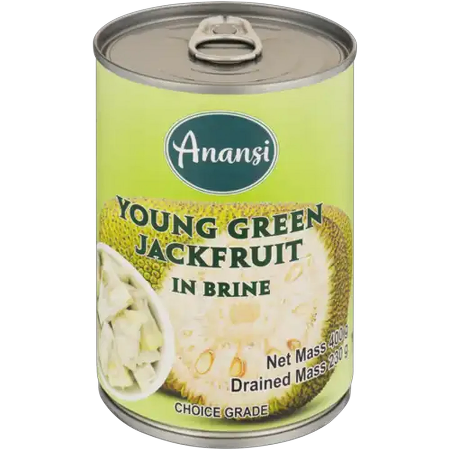Image of Anansi Young Green Jackfruit in Brine 400g