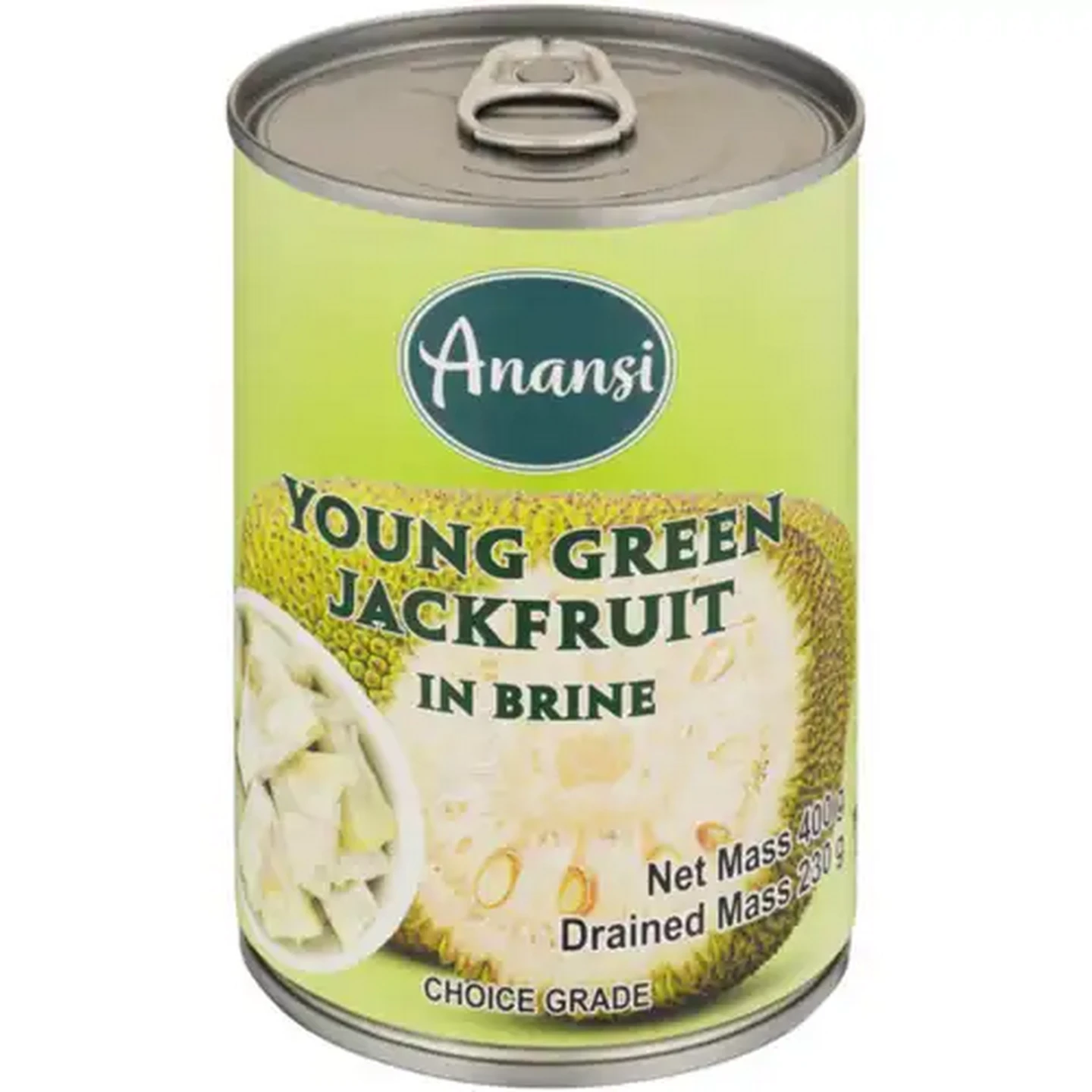 Image of Anansi Young Green Jackfruit in Brine 400g