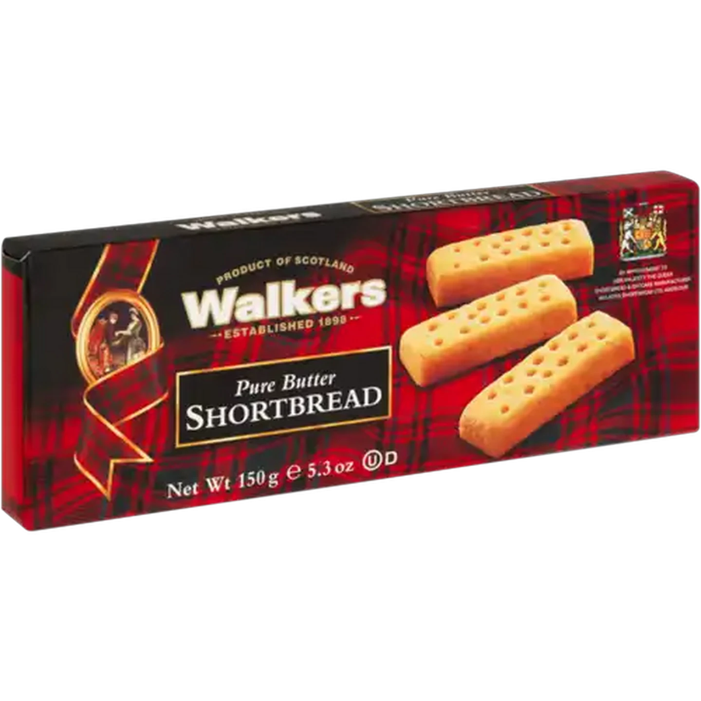 Image of Walkers Pure Butter Shortbread Fingers 150g