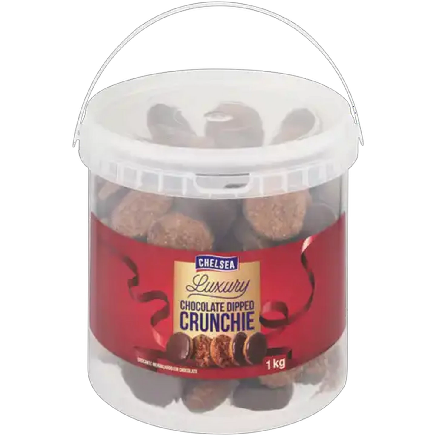 Image of Chelsea Luxury Chocolate Dipped Crunchie Biscuits 1kg