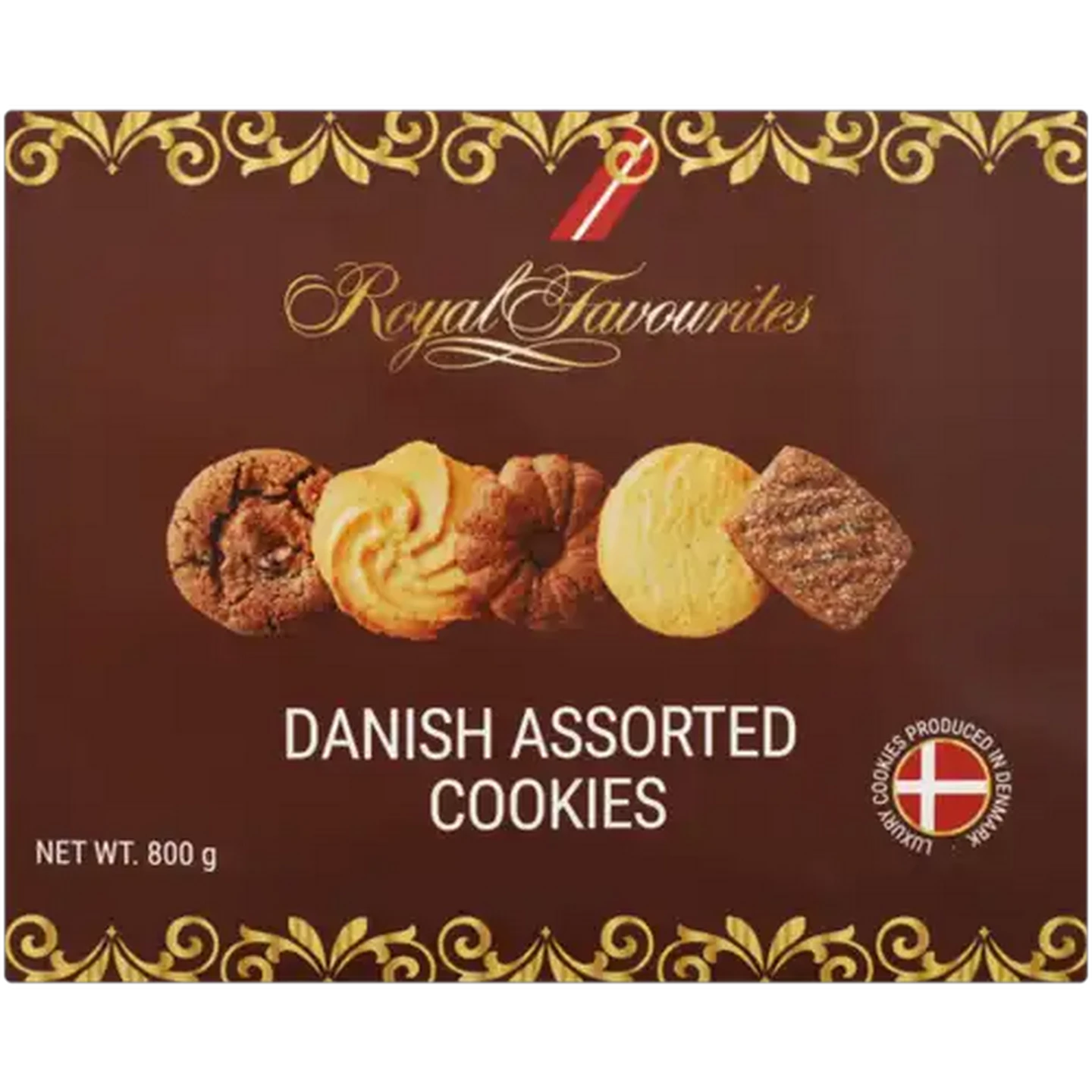 Image of Royal Favourites Danish Assorted Cookies 800g