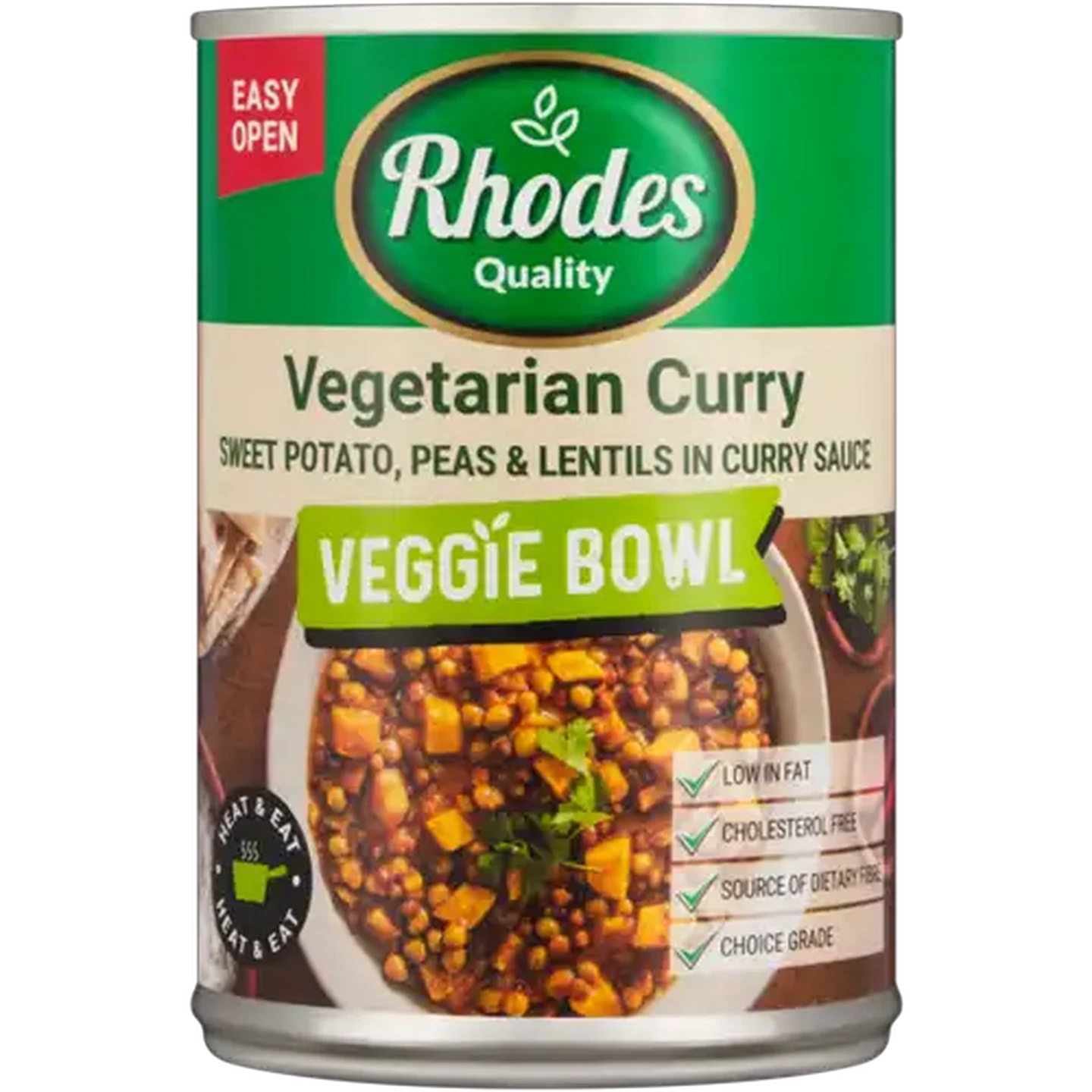 Image of Rhodes Quality Vegetarian Curry Veggie Bowl 400g