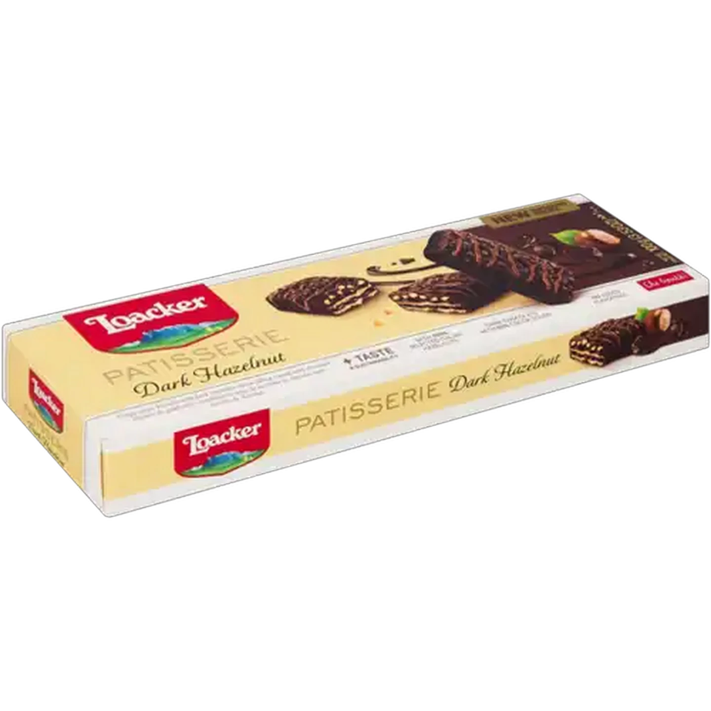 Image of Loacker Dark Hazelnut Patisserie 100g
