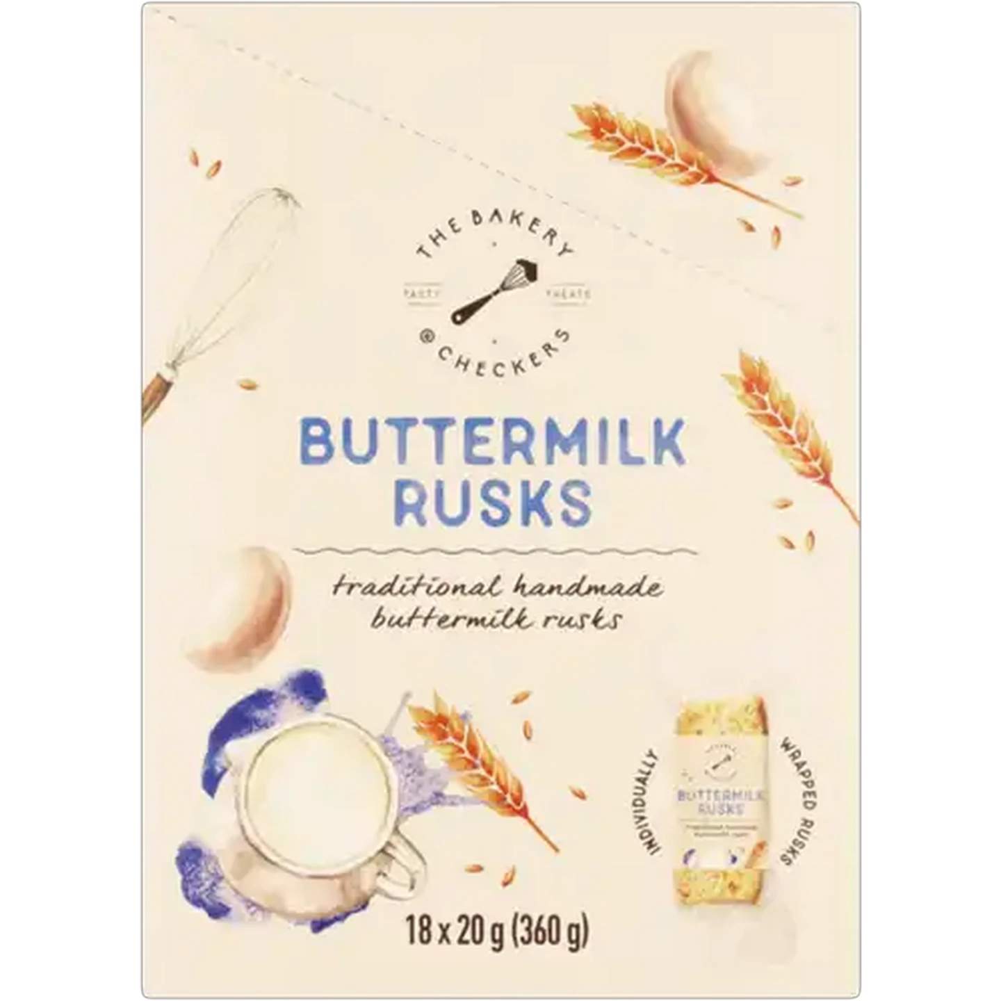 Image of The Bakery Buttermilk Rusks 360g
