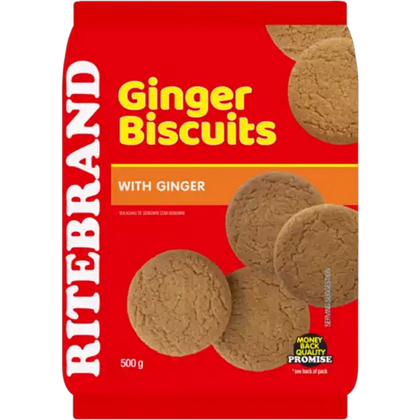 Image of Ritebrand Ginger Biscuits 500g