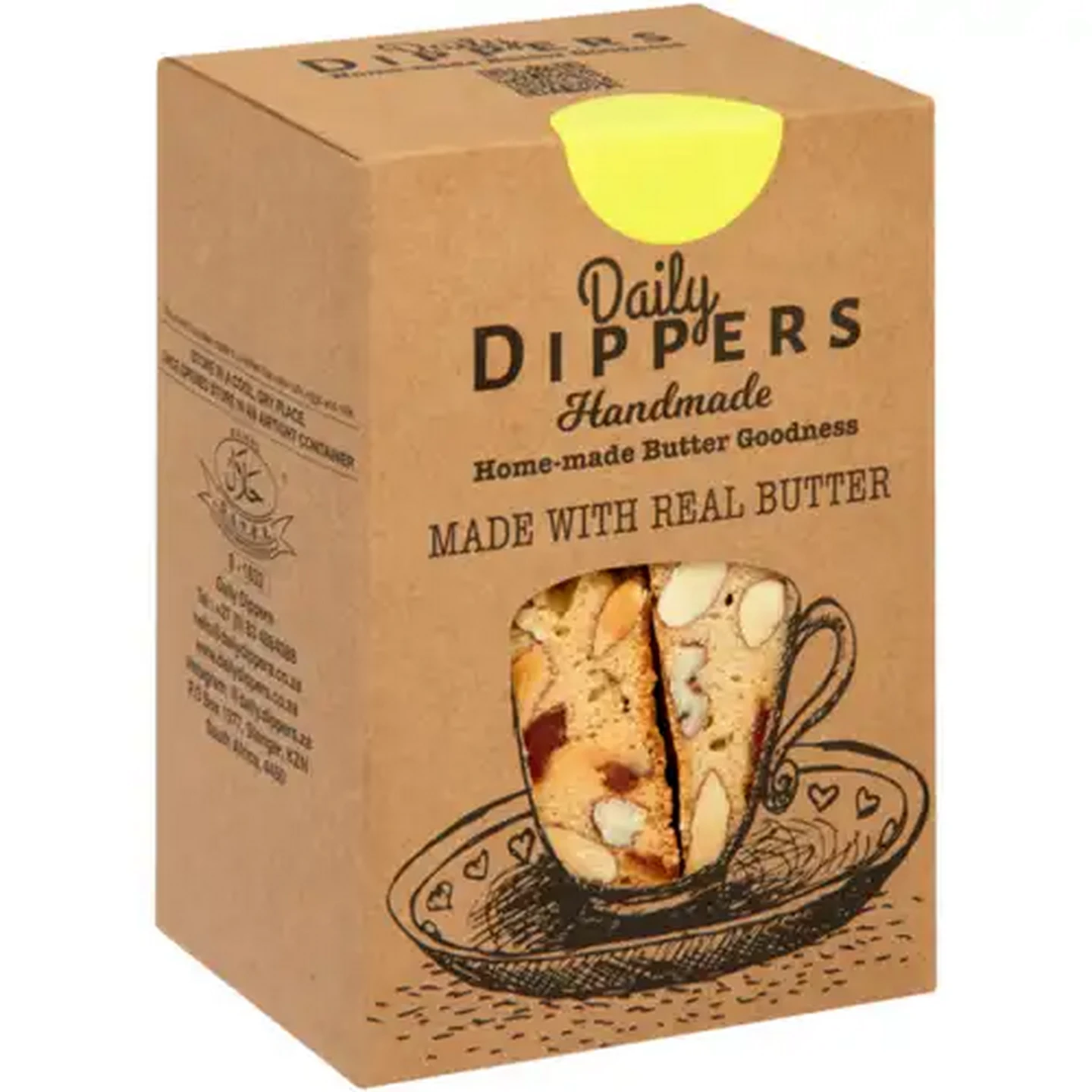 Image of Daily Dippers Cherry Nut Biscotti 200g