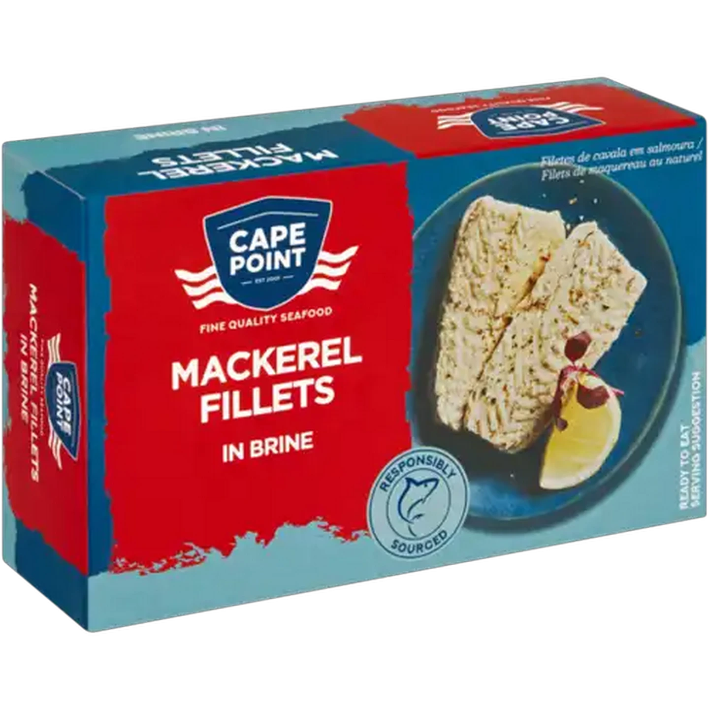 Image of Cape Point Mackerel Fillets In Brine 125g