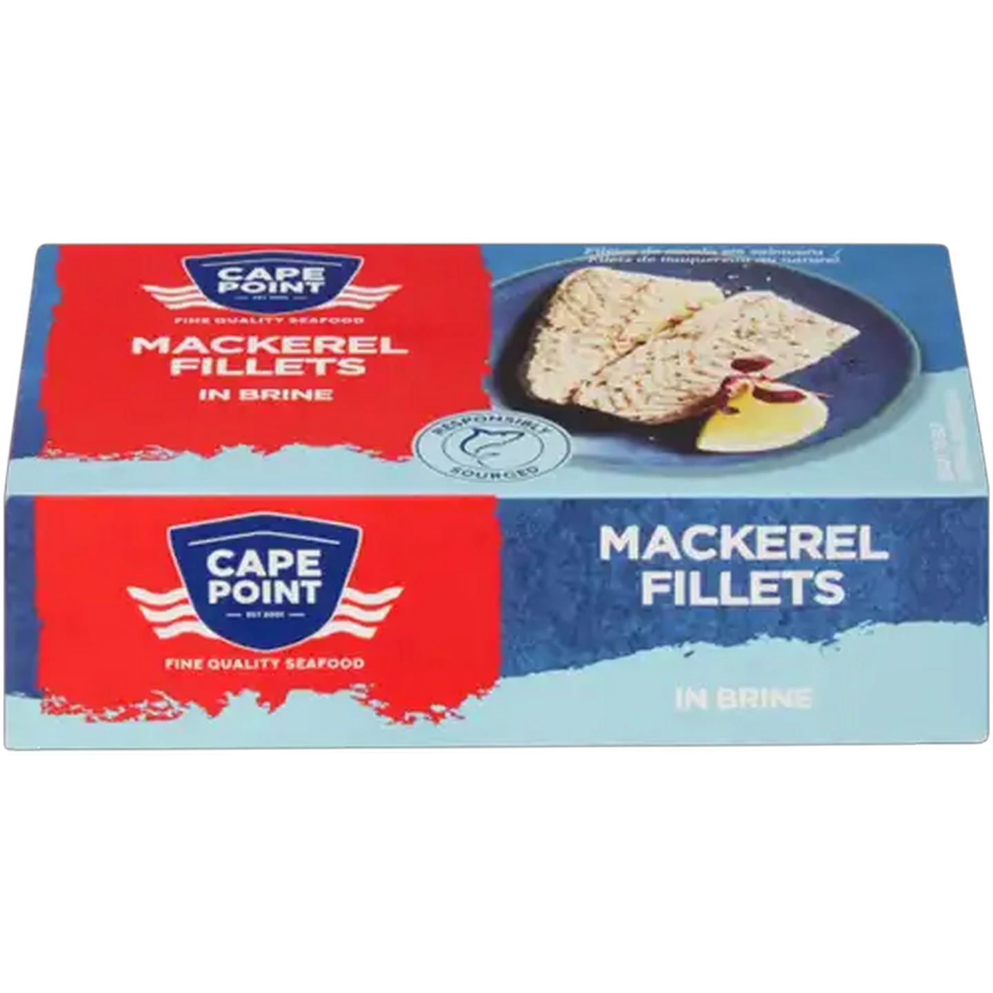 Image of Cape Point Mackerel Fillets In Brine 125g