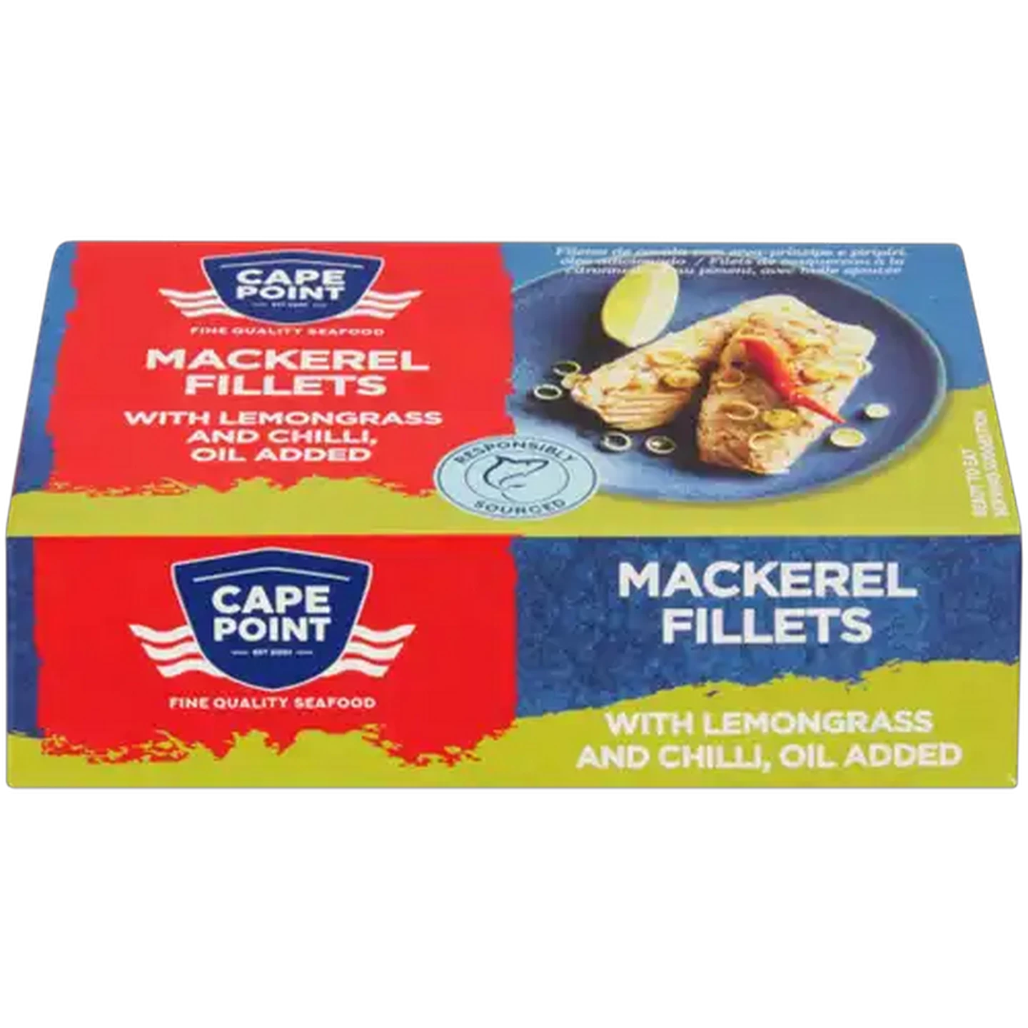 Image of Cape Point Mackerel Fillets With Lemongrass & Chilli 125g