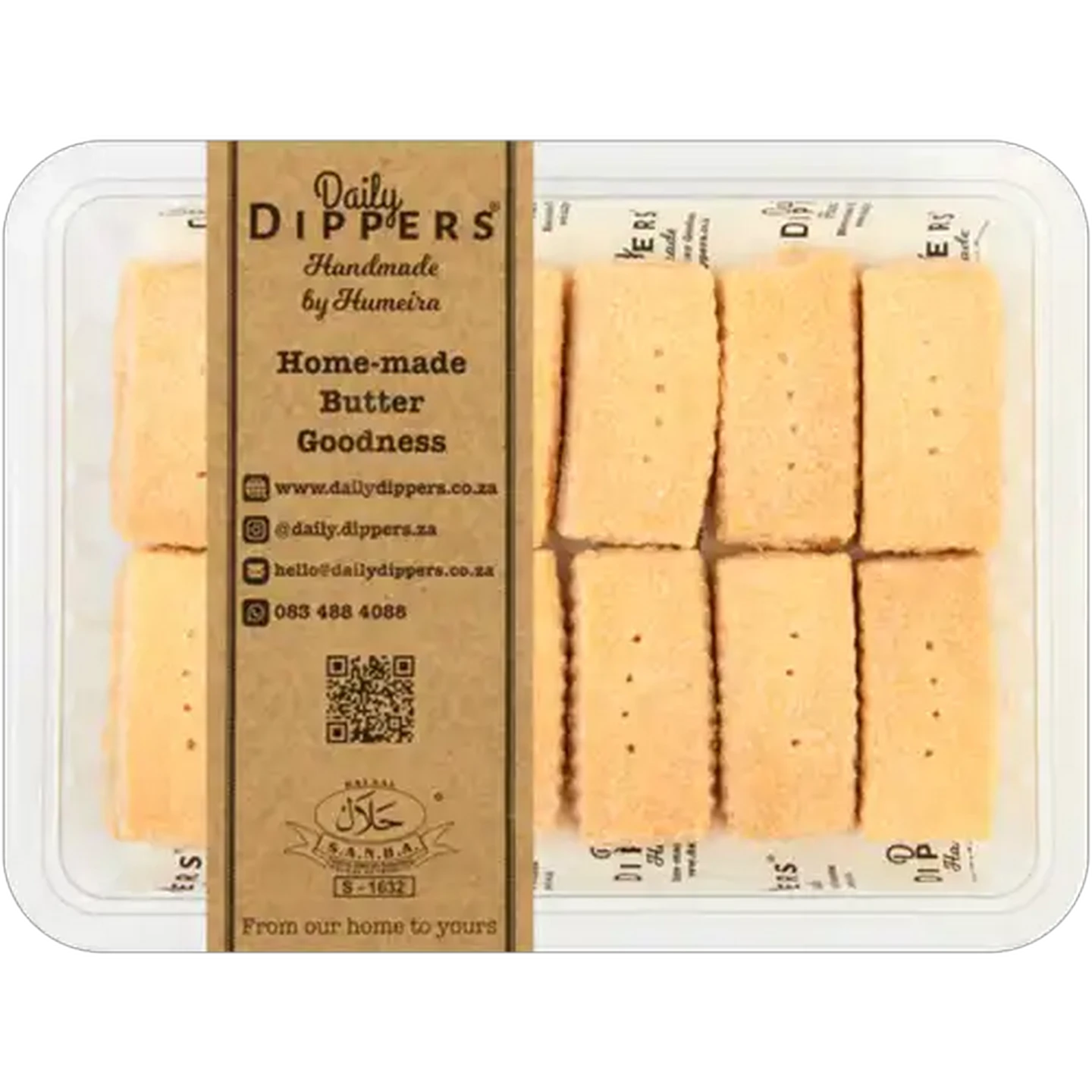 Image of Daily Dippers Shortbread Fingers 24 Pack