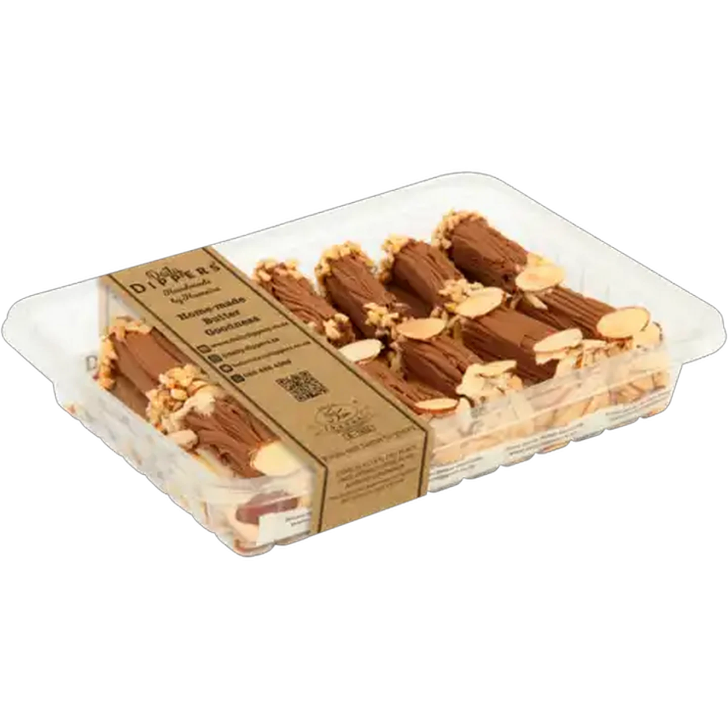 Image of Daily Dippers Almond Flake Logs 12 Pack