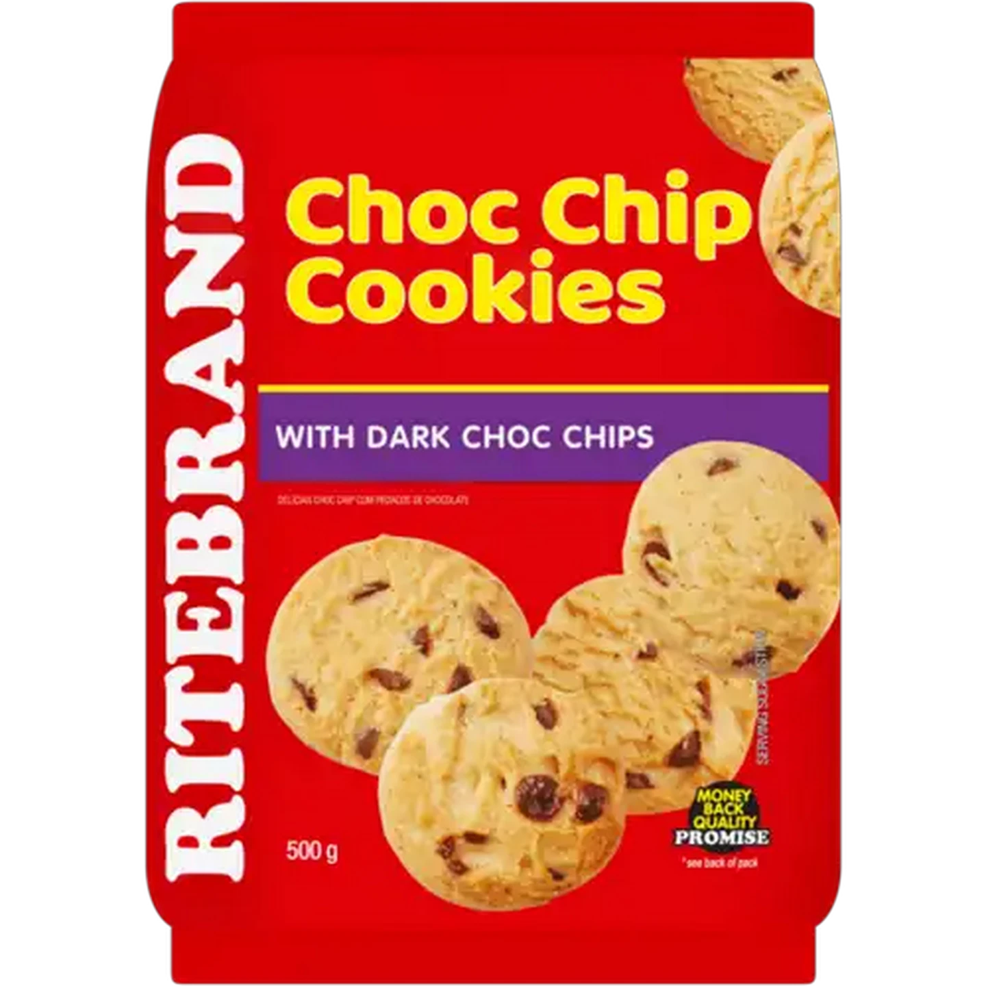 Image of Ritebrand Choc Chip Biscuits 500g