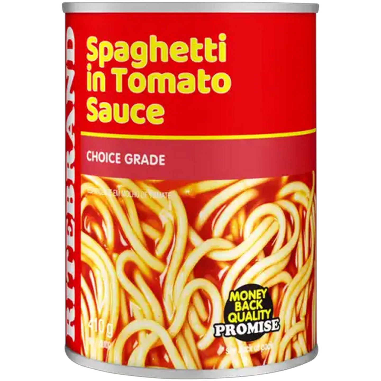 Image of Ritebrand Spaghetti In Tomato Sauce Can 410g