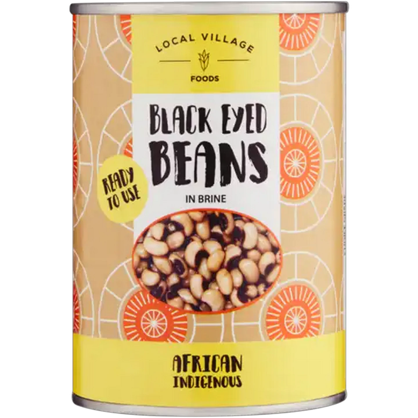 Image of Local Village Black Eyed Beans In Brine Can 410g