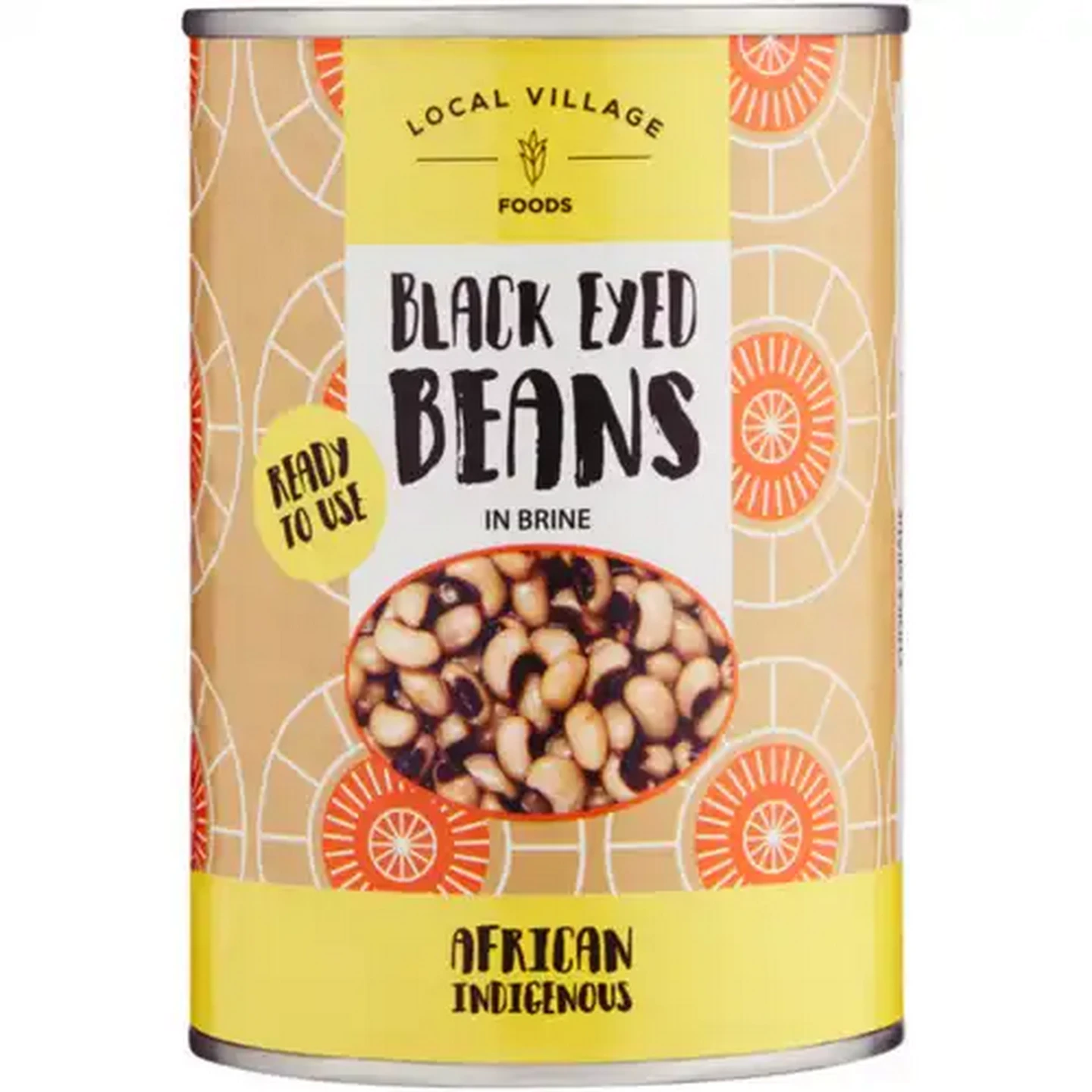 Image of Local Village Black Eyed Beans In Brine Can 410g