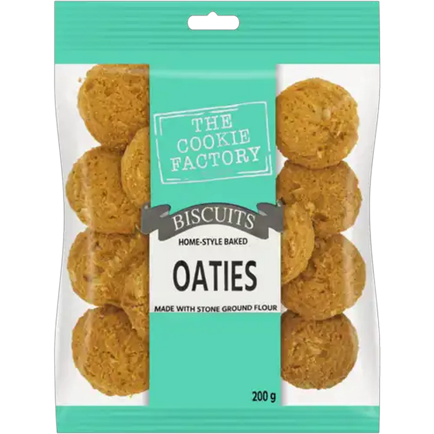 Image of The Cookie Factory Oaties Biscuits 200g