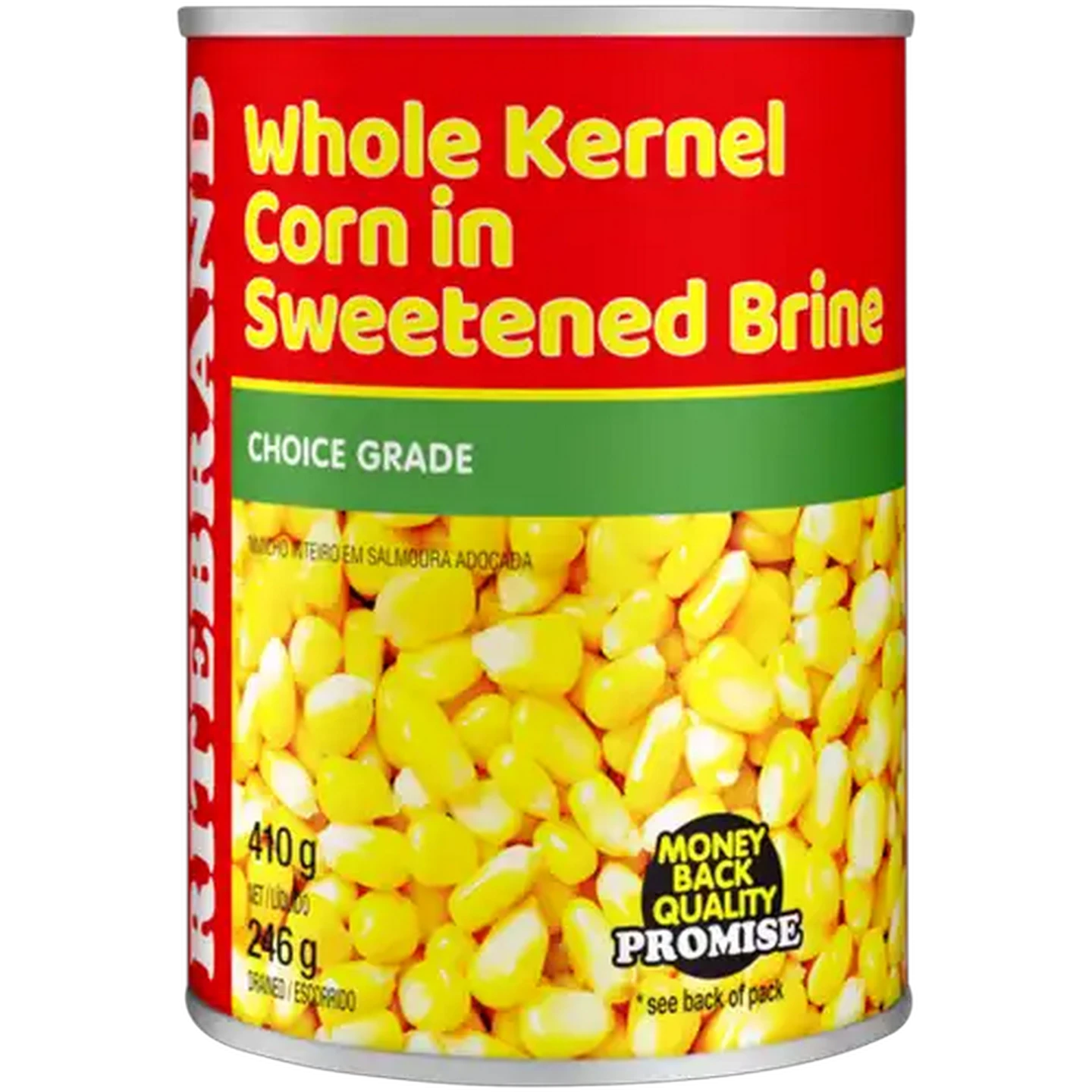 Image of Ritebrand Whole Kernel Corn in Sweetened Brine 410g