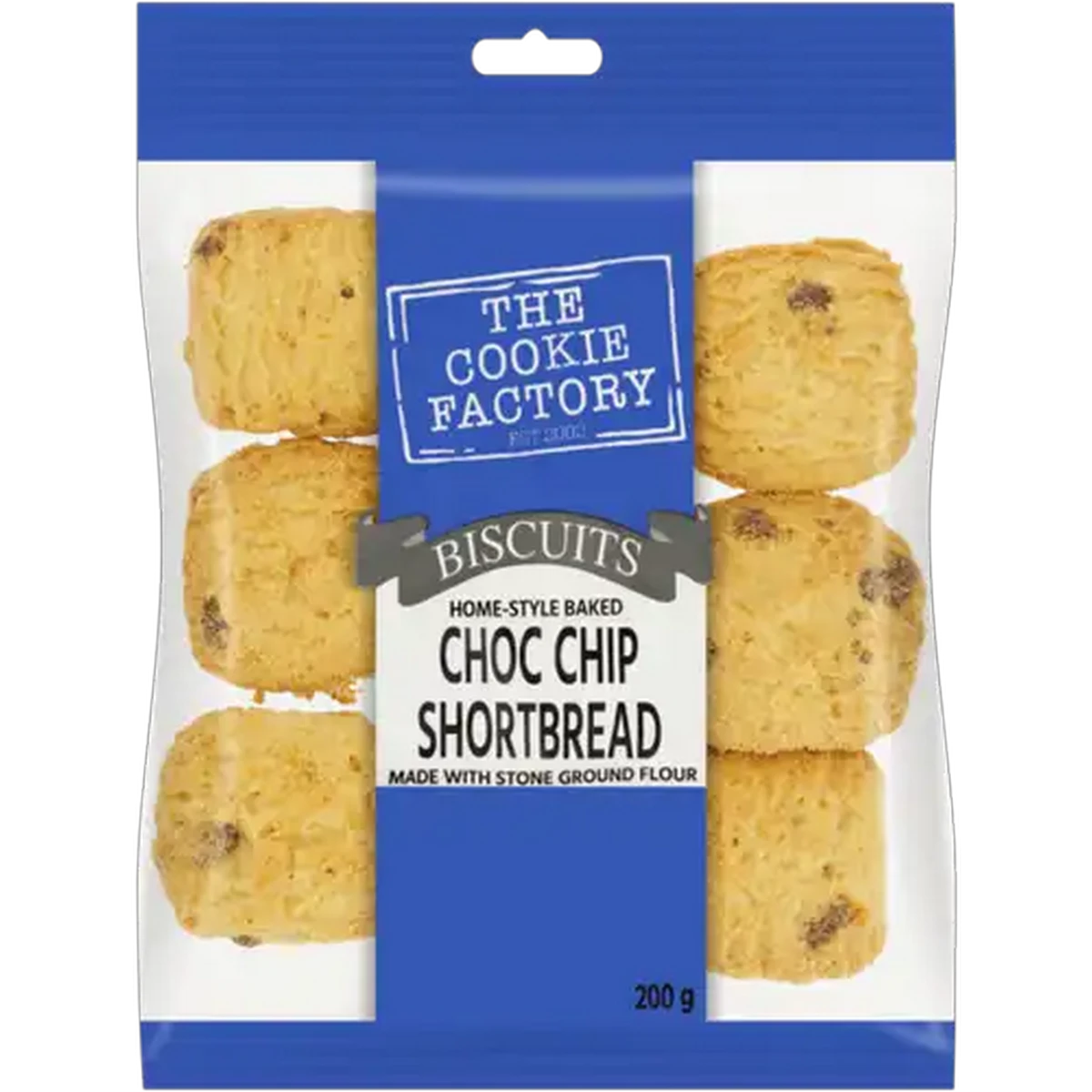 全年齢 C107 CHOCO CHOCOLATE SHOP 白チーパセット Checkers Sixty60 | The Cookie Factory Choc Chip Shortbread