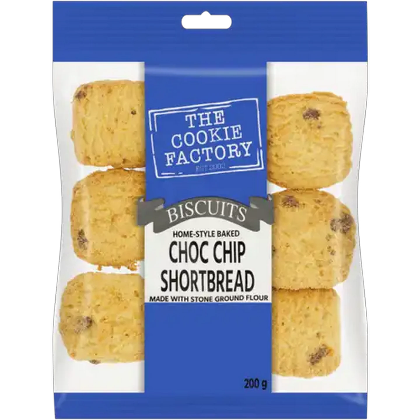 Checkers Sixty60 | The Cookie Factory Choc Chip Shortbread