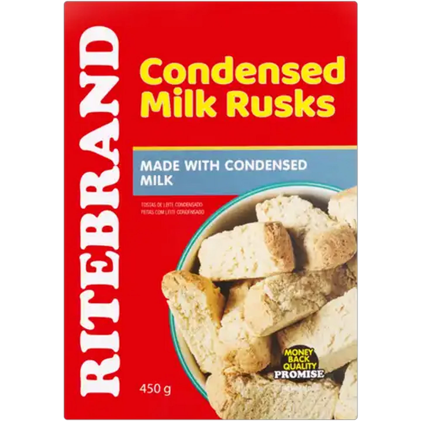 Image of Ritebrand Condensed Milk Rusks 450g