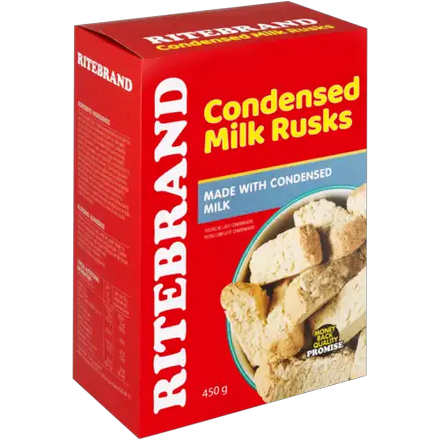 Image of Ritebrand Condensed Milk Rusks 450g