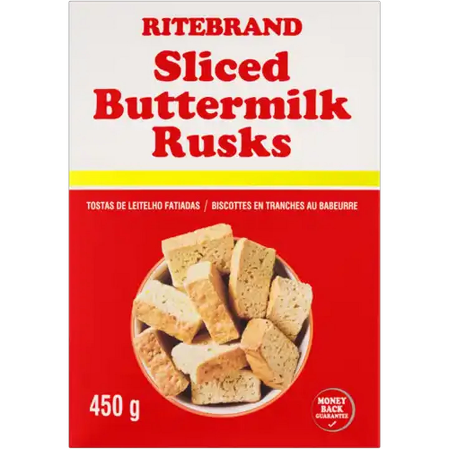 Image of Ritebrand Sliced Buttermilk Rusks 450g
