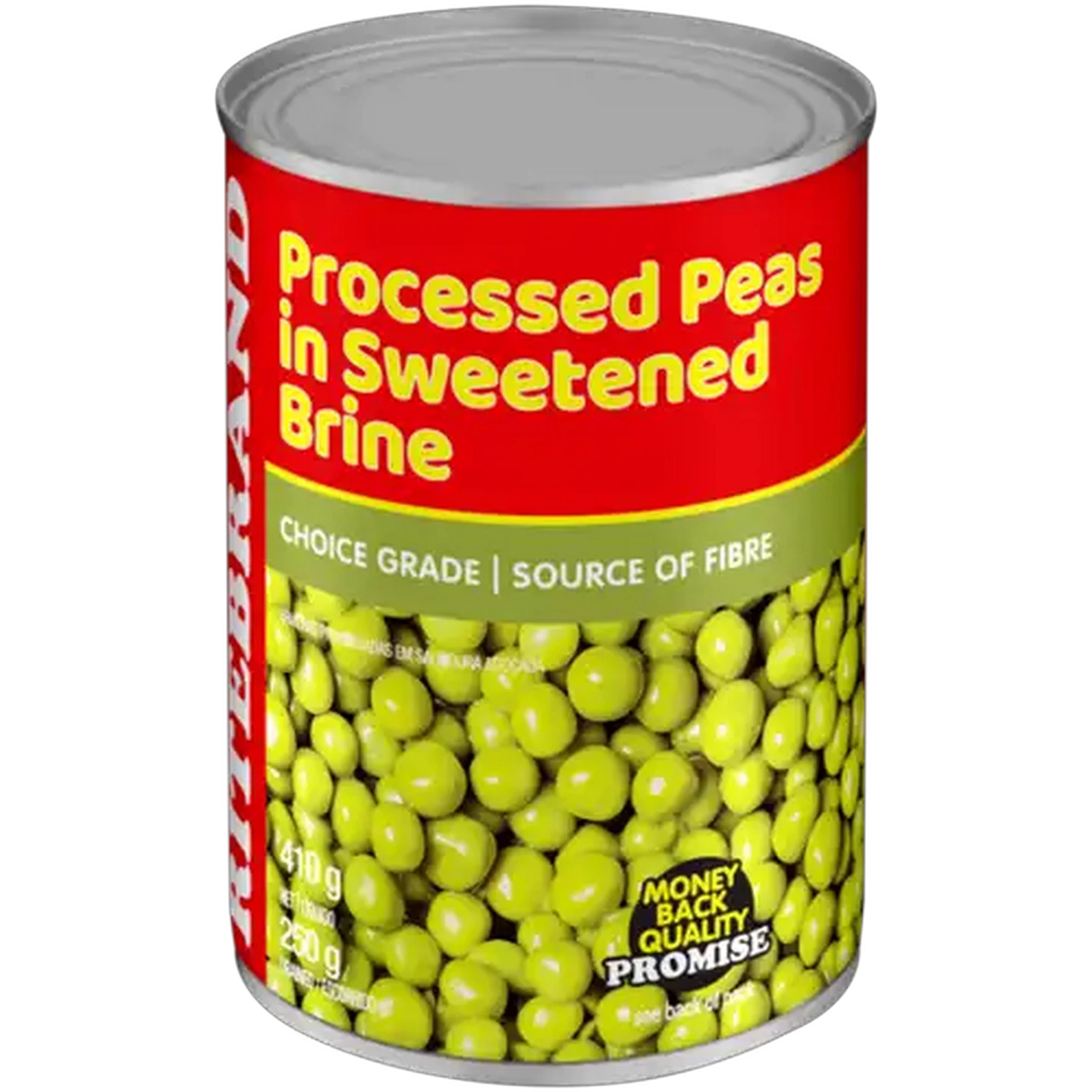 Image of Ritebrand Processed Peas in Sweetened Brine 410g