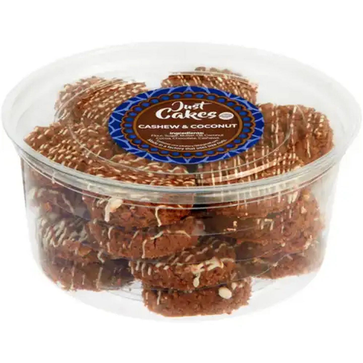 Image of Just Cakes Cashew & Coconut Biscuits 455g