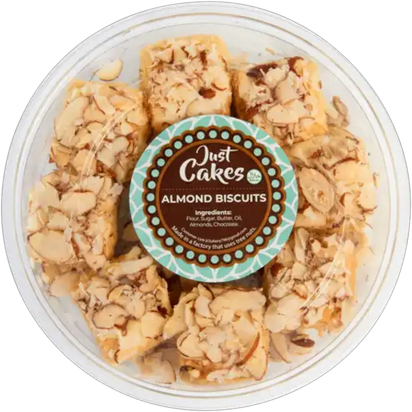 Image of Just Cakes Almond Biscuits 425g