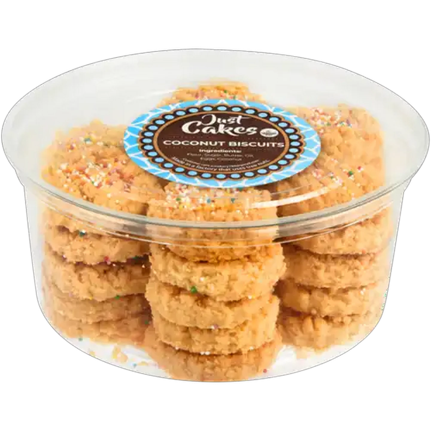Image of Just Cakes Coconut Biscuits 475g
