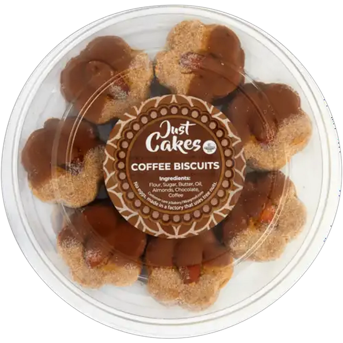 Image of Just Cakes Coffee Biscuits 440g