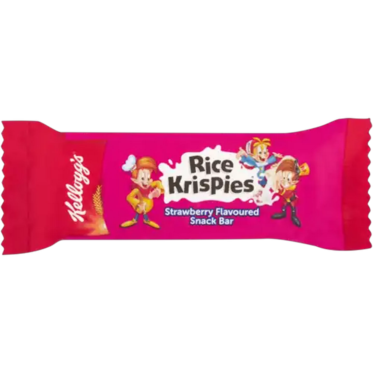 Image of Kellogg's Rice Krispies Strawberry Flavoured Snack Bar 22g