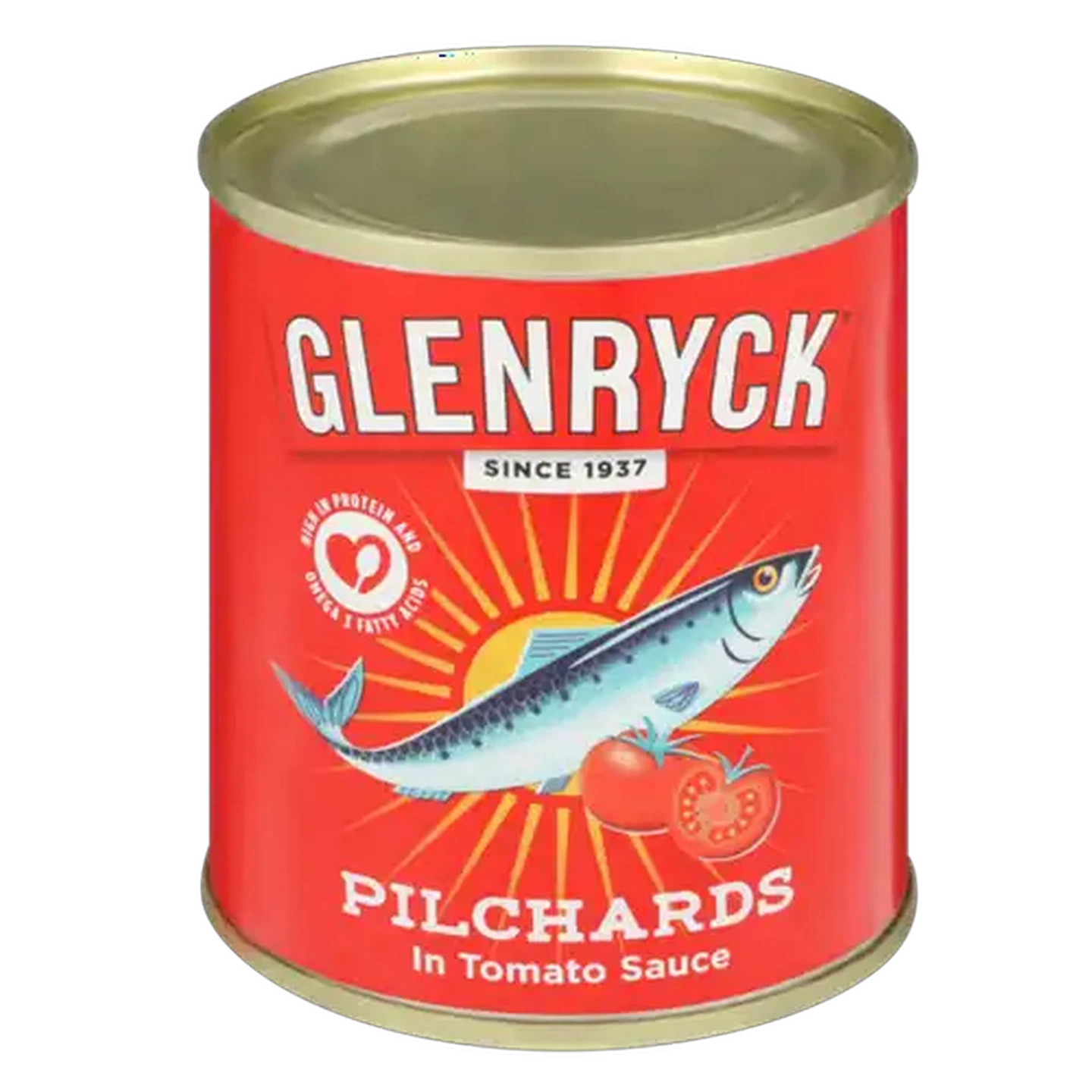 Image of Glenryck Pilchards in Tomato Sauce 215g